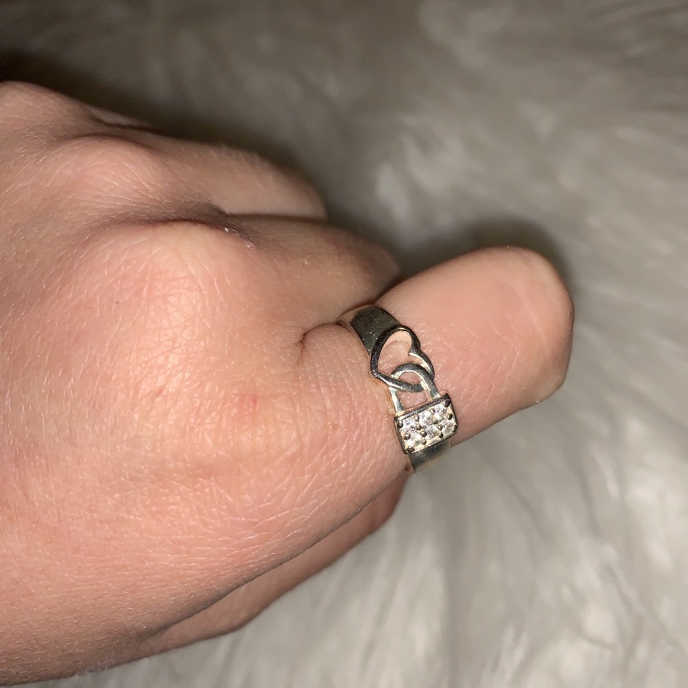 Solid 925 silver ring
